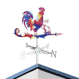 Veleta de jardín de granja I Rooster Wind Spinner I Patio t…