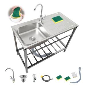 Fregadero Jardin Exterior Fregadero Comercial De Acero Inox…