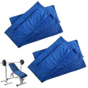 EVDZNA Juego de 2 toallas deportivas de 120 x 50 cm, para f…