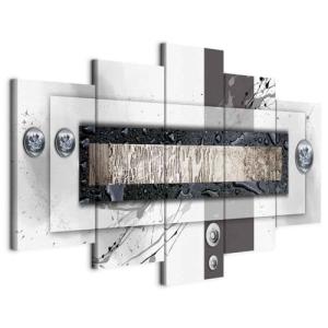 Cuadros B&D XXL - Cuadro en Lienzo Abstracto Moderno 200x10…