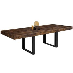 IDMarket Phoenix - Mesa de comedor extensible rectangular (…