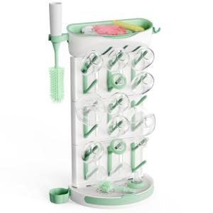 Momcozy Escurre Biberones Vertical Compacto para 18 Biberon…