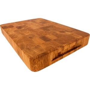 EFO Tabla de cortar de madera, 40 x 30 x 4 cm, tabla de coc…