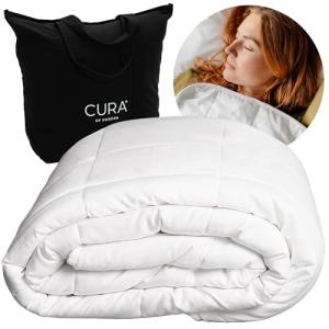 CURA Pearl Classic Weighted Blanket 150x210 7kg - Manta ant…