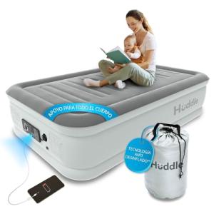 Huddle® Cama de Aire de Lujo Nunca SE DESHINCHA con Tecnolo…
