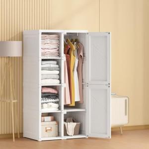 BLSYHDH - Armario para dormitorio, armario moderno con 6 pu…