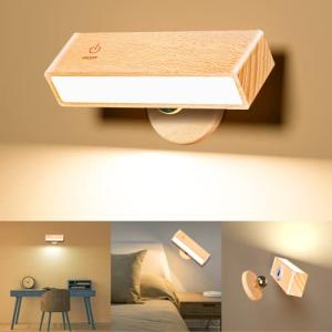 YiLaie - Lámpara de lectura, LED, aplique de pared, dormito…