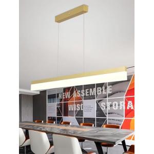 Lámpara Colgante LED Diseño Lineal Moderno Mesa de Comedor…