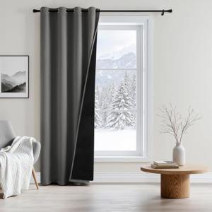 MIULEE Cortinas Opacas Termicas Aislantes Frio y Calor, 1 P…