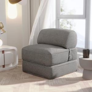 strusery Sofá cama plegable, futón ajustable para sala de e…