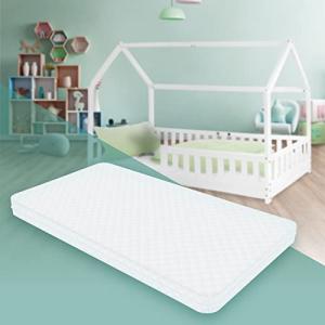 ML-Design Colchón para Cama Infantil 90x200x10 cm Espuma Fr…