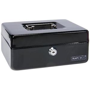Rapesco SB0008B1 Caja de Caudales Portátil Pequeña, Ancho 2…