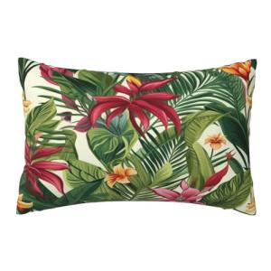 Funda Cojin 40x60 cm Plantas tropicales Cojines Exterior Ja…