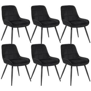 WOLTU 6X Sillas de Comedor, Silla Ergonómica con Respaldo,…