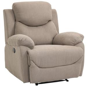 HOMCOM Sillón Reclinable de Salón Sillón Relax Reclinable M…