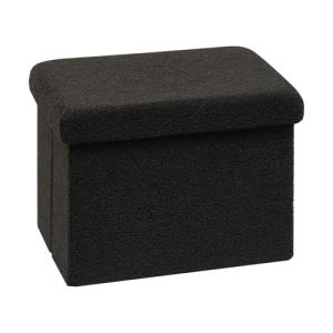 Bonlife Baúl de Almacenaje Plegable,Taburete Reposapiés,Puf…