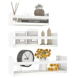 RLAVBL Estantes de Pared, Juego de 3, Estantes de Pared Flo…