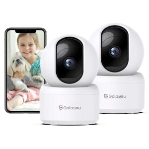 GALAYOU 2K Cámara Vigilancia WiFi Interior Camara Vigilanci…