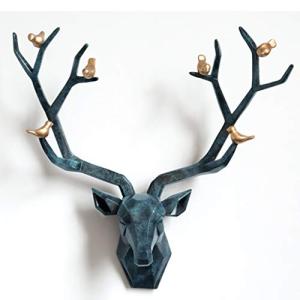 YHRJ Papercraft 3D Animales Cabeza De Ciervo Decoración De…