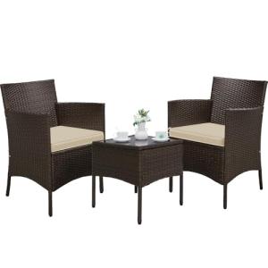 Yaheetech Conjunto de Muebles de Jardín Exterior Juego de S…
