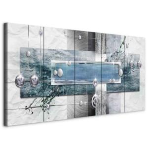 murando Cuadro en Lienzo Abstracto 200x80 cm Impresión de 5…