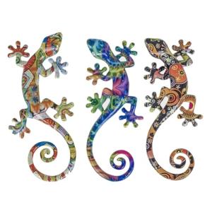 BY SIGRIS Signes Grimalt Figura Lagarto 3 Unidades Multicol…