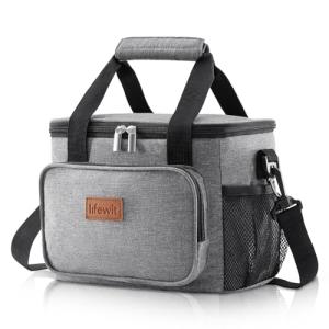 Lifewit Bolsa Termica Porta Alimentos 8.5L(12 Latas), Bolsa…