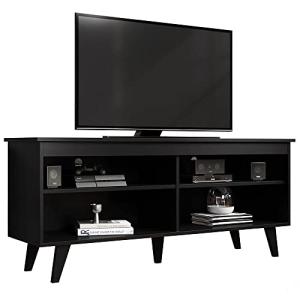 Madesa Mueble de TV Moderno, Mesa de Salón con 4 Estantes d…