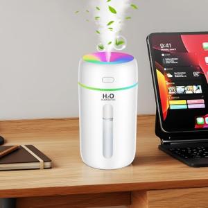 Kissleaf 250 ml Mini humidificador para dormitorio/habitaci…