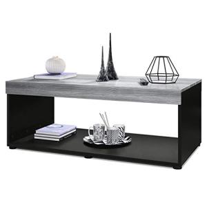 Vladon Mesa de Centro Pure, Mesa de Salón en Forma de Caja,…