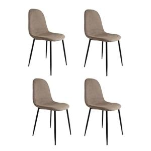 SHIITO - Pack de 4 sillas de Comedor de Estilo Moderno - Mo…