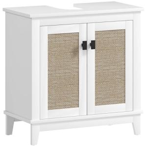 HOMCOM Mueble para Debajo del Lavabo Armario de Baño con Pi…