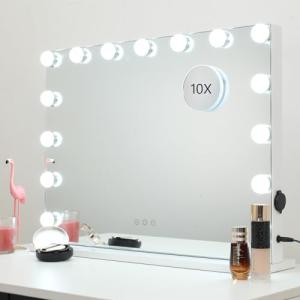 DAYU Espejo de Maquillaje Hollywood con Luz LED - 15 Bombil…