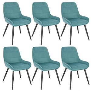 WOLTU 6X Sillas de Comedor, Silla Ergonómica con Respaldo,…