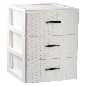 Tradineur - Cajonera de ordenación Rin Rattan de plástico -…