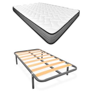 Homey - Cama Completa con Colchón Andrea (Cara Invierno/Ver…
