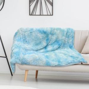 XRPRPX Manta para Sofá de 130 x 160 cm, Manta de Peluche pa…