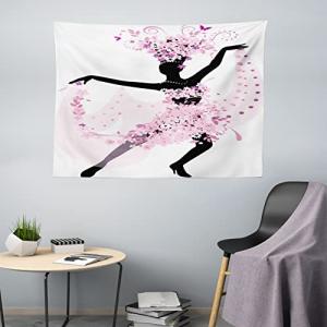 ABAKUHAUS Latín Tapiz de Pared, Mujer del Baile Latino, par…