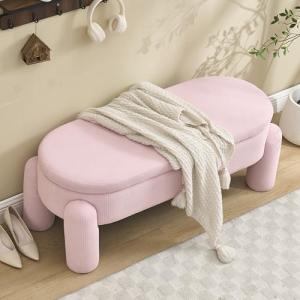 Elegante y moderno banco de almacenamiento para dormitorio,…