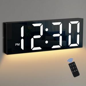 Sukeen Reloj de Pared Digital, Reloj de Pared Digital Grand…