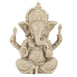 Goick Estatua de Elefante de Ganesha de Arenisca, Estatua d…