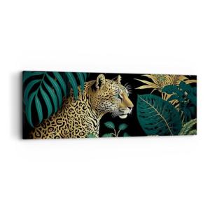 ARTTOR Lienzos decorativos Leopardo Selva Tropical Cuadro S…