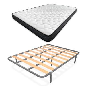 amuéblate online Cama Completa con Colchón Fit (Cara Invier…