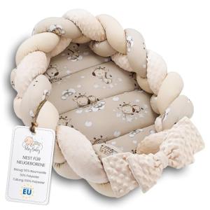 Nido bebe 75 x 45 cm - Handmade reductor de cuna con cojin…