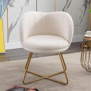 chairus Sillón Salón de Lana Sintética Silla Tocador Dormit…
