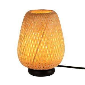 B·LED BARCELONA LED - Lámpara de mesa mimbre CARL - E27