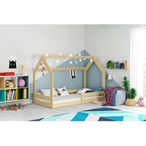 Interbeds Cama infantil DOMEK 160 x 80 cm, de madera de pin…