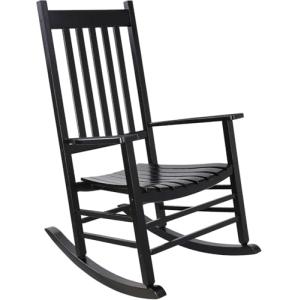 Mecedora de Madera, Juego de sillas mecedoras Negras de Gra…