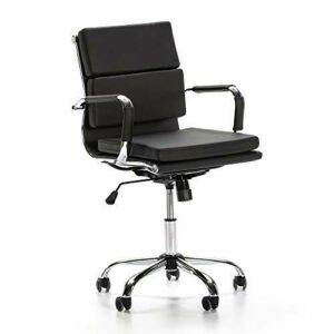 VS Venta-stock Sillón de Oficina Fenix reclinable Negro, Pi…