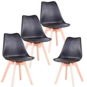 Uderkiny Juego de 4 Sillas de Comedor, Sillas Escandinavas,…